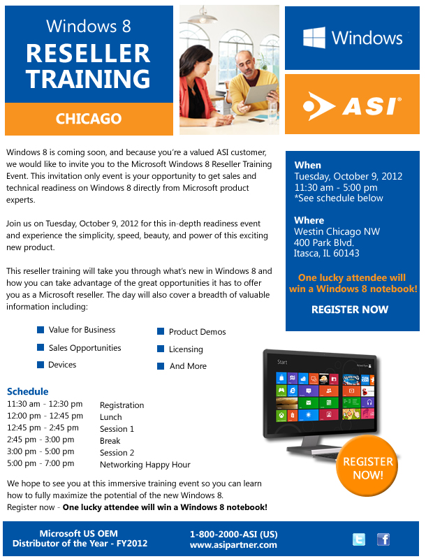 Microsoft Windows 8 Reseller Training