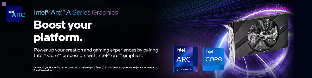 Intel Arc Graphics - Boost Your Platform