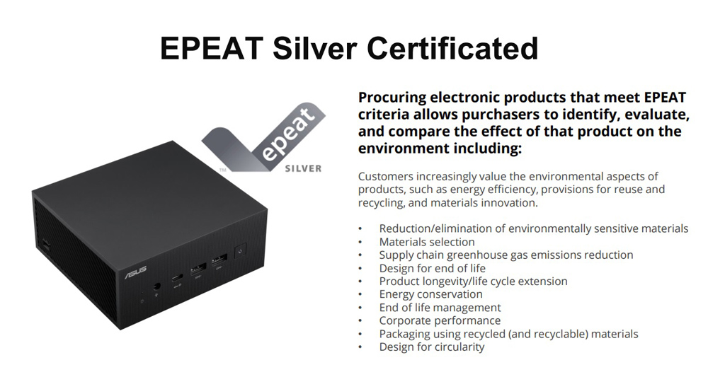 ASUS EPEAT