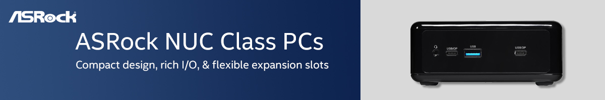 ASRock NUC Class PCs