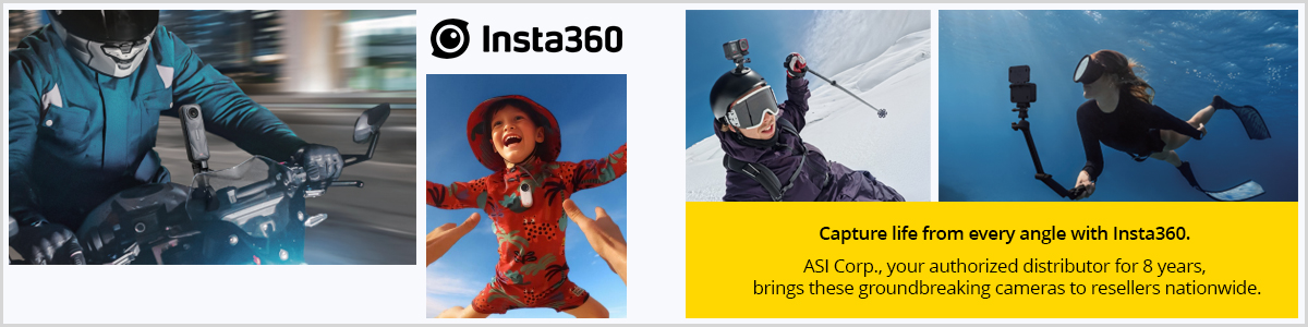 Insta 360 Available at ASI