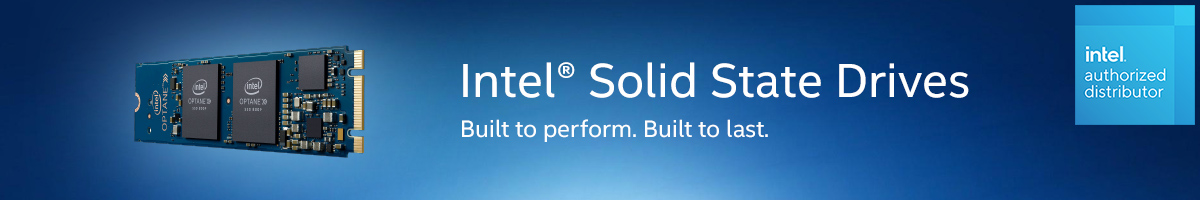 Intel SSD. Built to perform. Built to last.