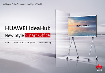 Huawei IdeaHub Style Advertisement