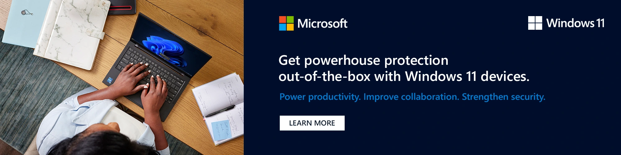 Get powerhouse protection out of the box with Windows 11 devices