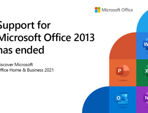 Support for Microsoft Office 2013 Has Ended – Upgrade to Microsoft Office 2021