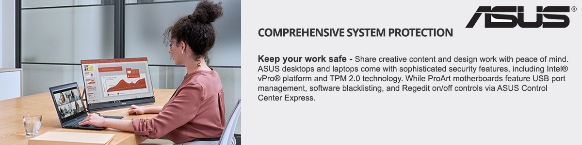 ASUS Comprehensive Protection Banner