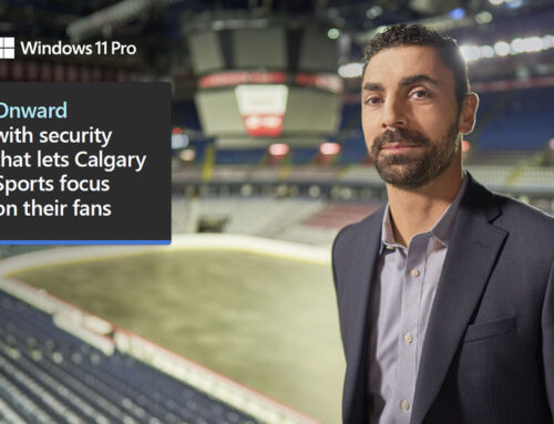 Windows 11 Pro: Onward with security that lets Calgary Sports focus on their fans