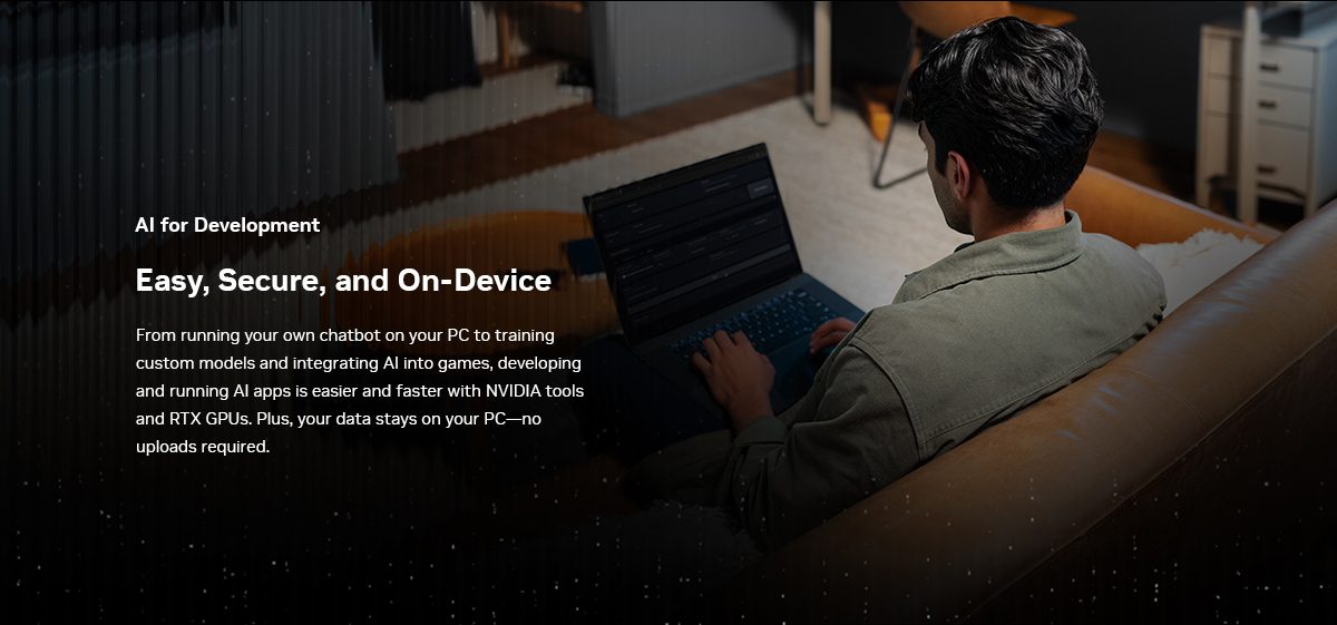 AI for development: Easy, Secure, and On-Device