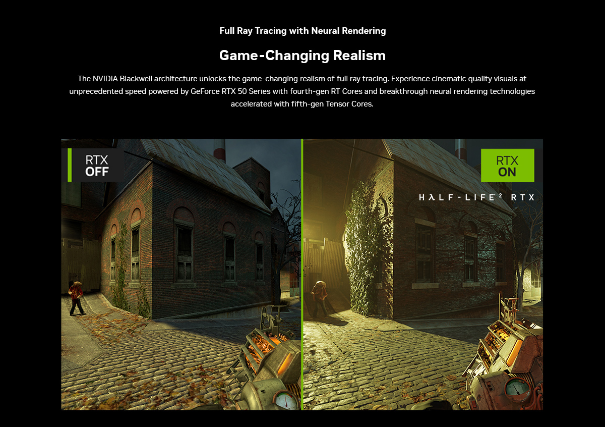 Full Ray Tracing with Neural Rendering - Game-Changing Realism