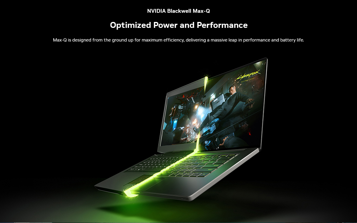 NVIDIA Blackwell Max-Q Optimized Power and Performance