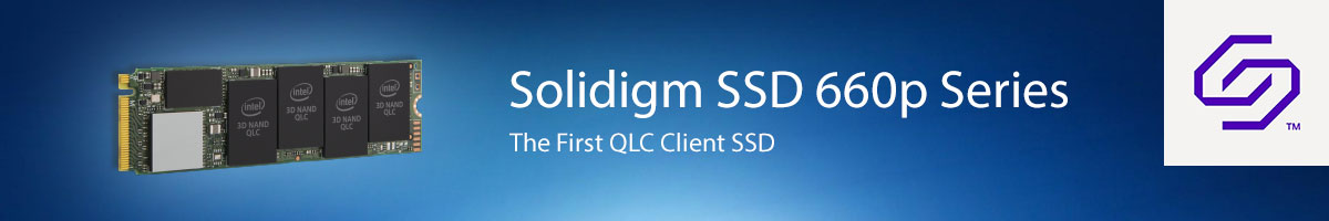 Solidigm SSD 660p Series Banner