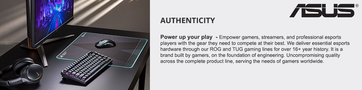 ASUS Authenticity Banner
