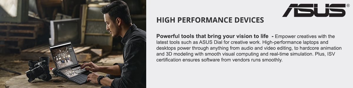 ASUS High Performance Banner