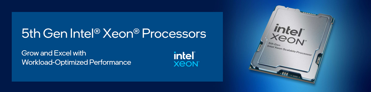 5th Gen Intel Xeon Banner