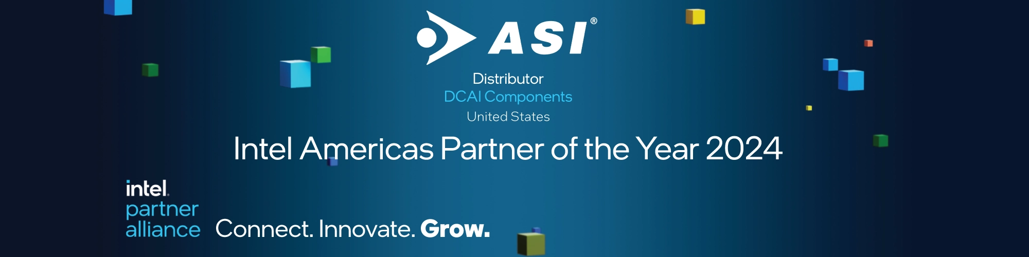 ASI Intel Partner of the Year Award Banner