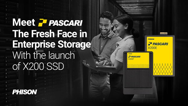 Phison Pascari X200 News Release Banner