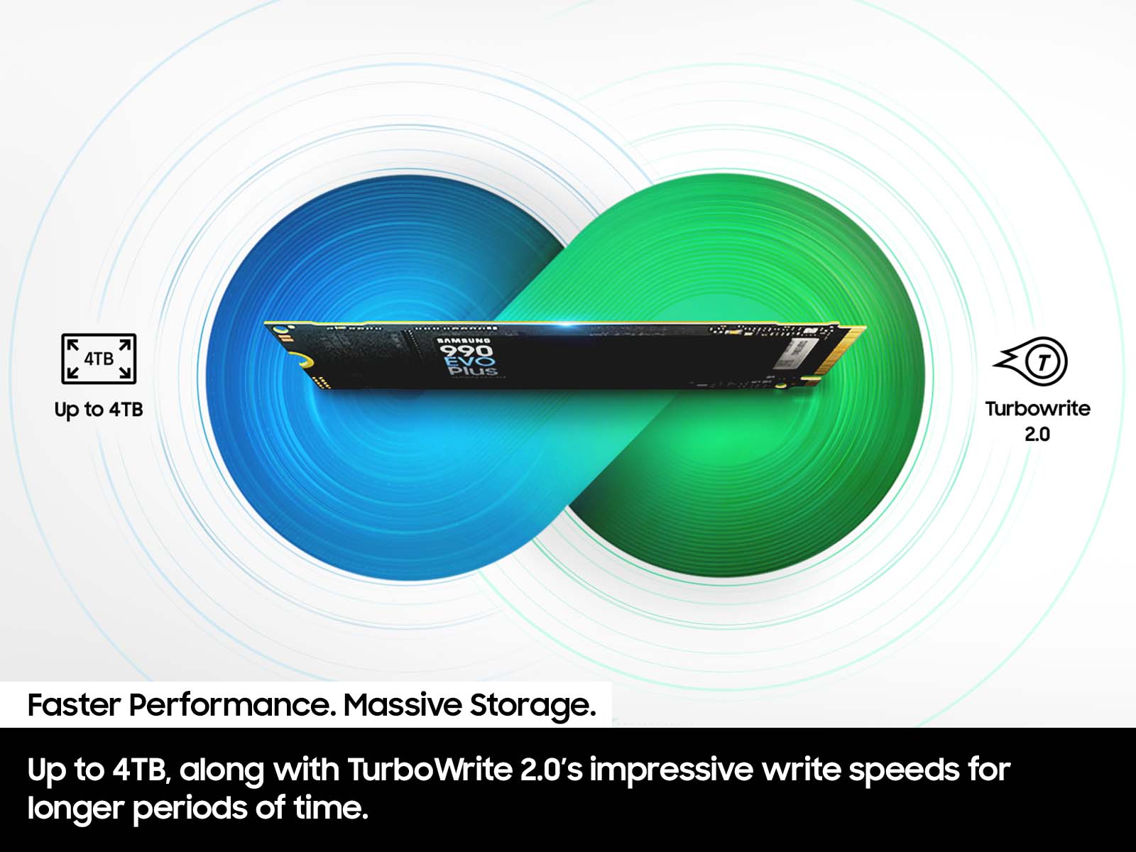Faster Performance. Massive Storage.