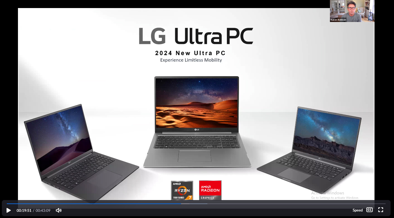 LG Business Solutions webinar