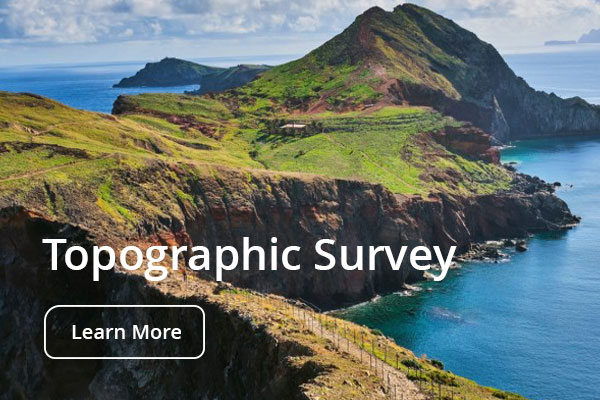 Topographic Survey Image / Picture of coastal mountain range