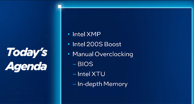 Intel webinar
