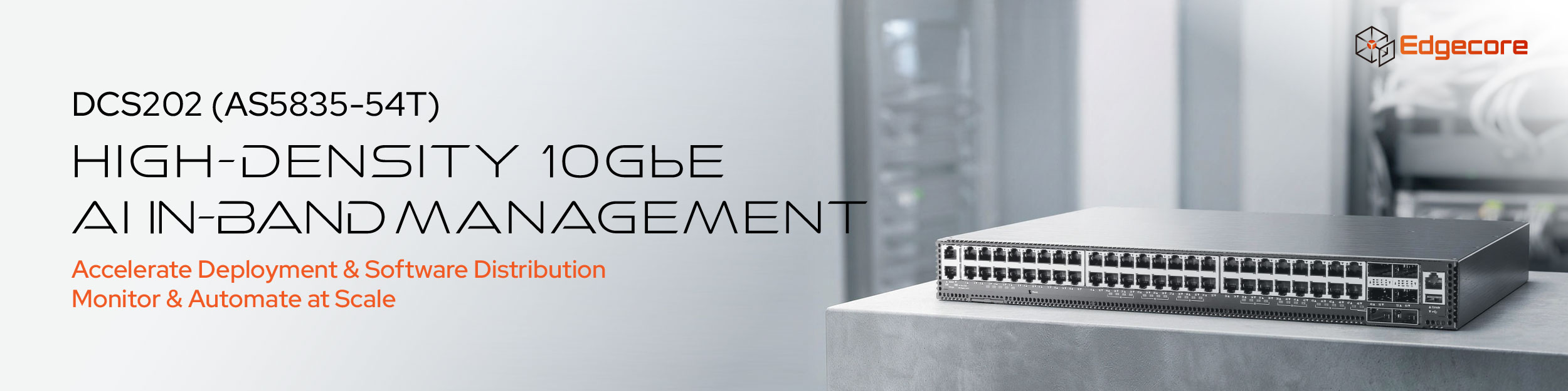 Edgecore DCS Banner